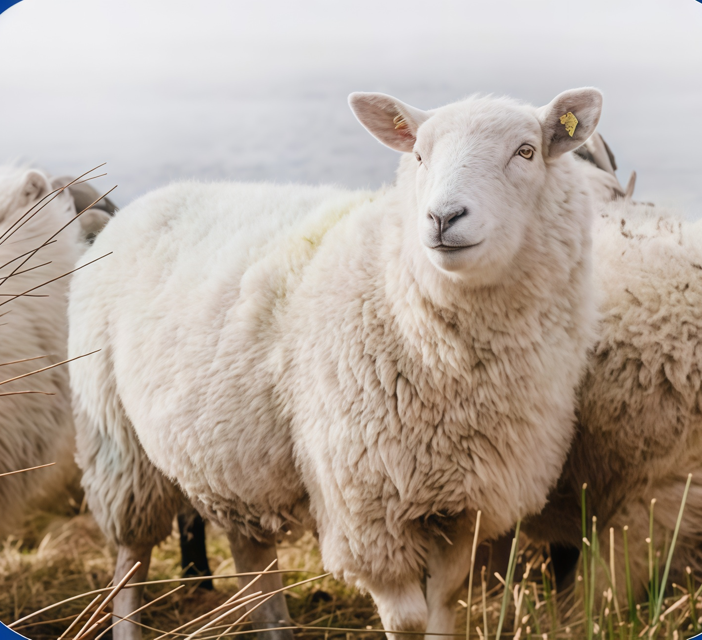 Natural Wool Fiber Origin Detail