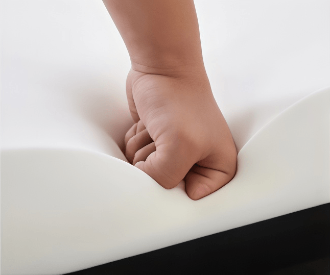 Memory Foam & Eco Palm Layer Detail