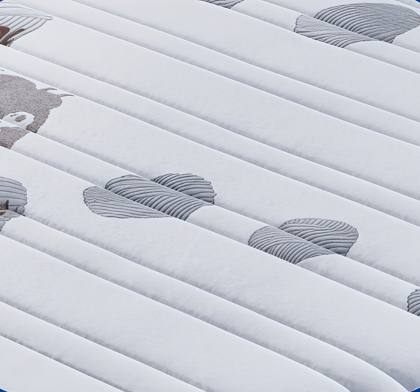 Cashmere Quilted Surface Texture Detail