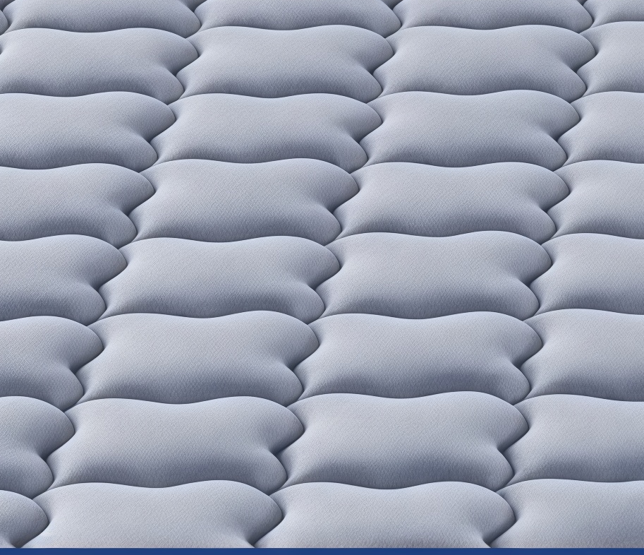 Soft Knitted Fabric Quilted Surface Detail