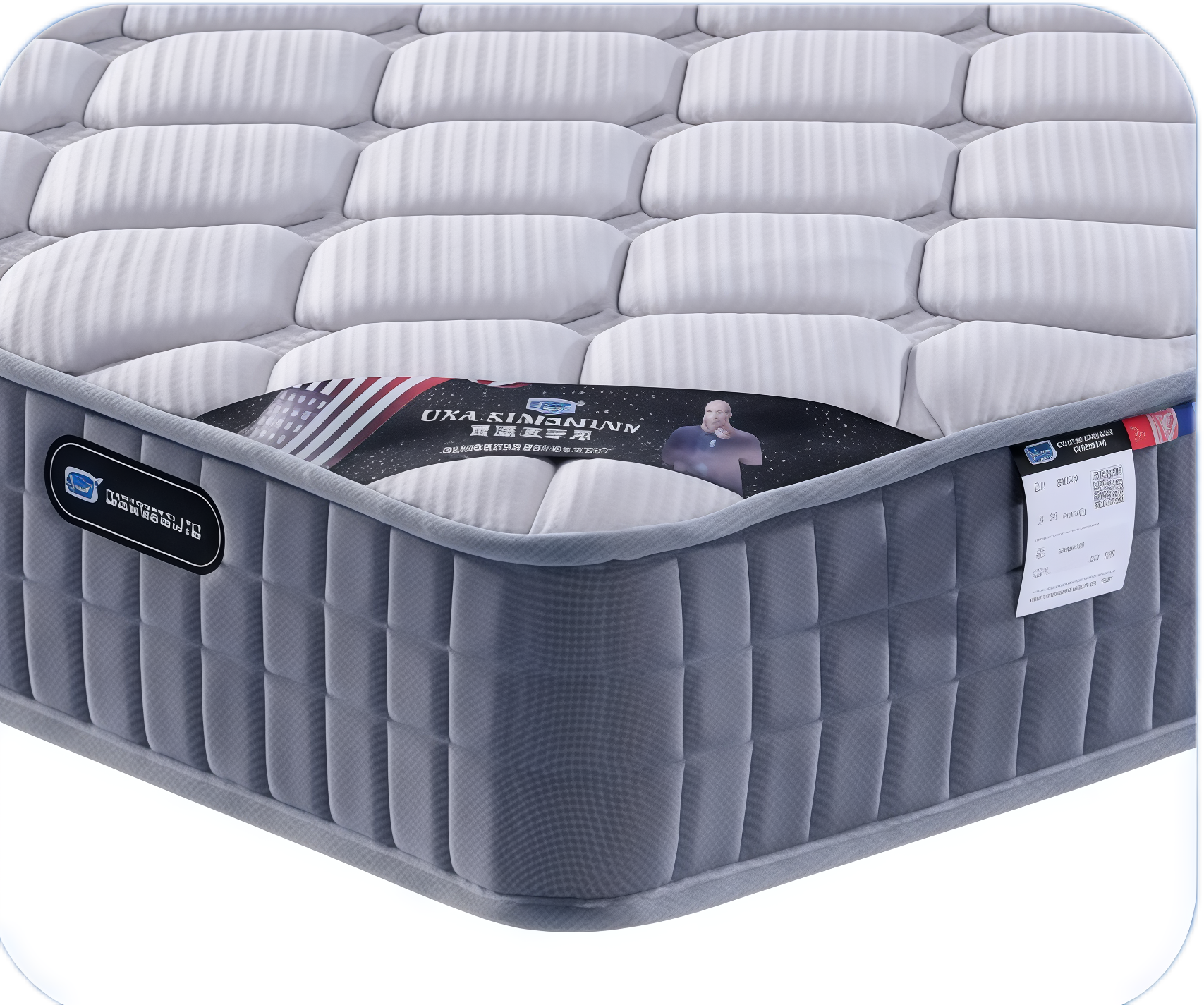 Edge Border & Quilted Surface Detail