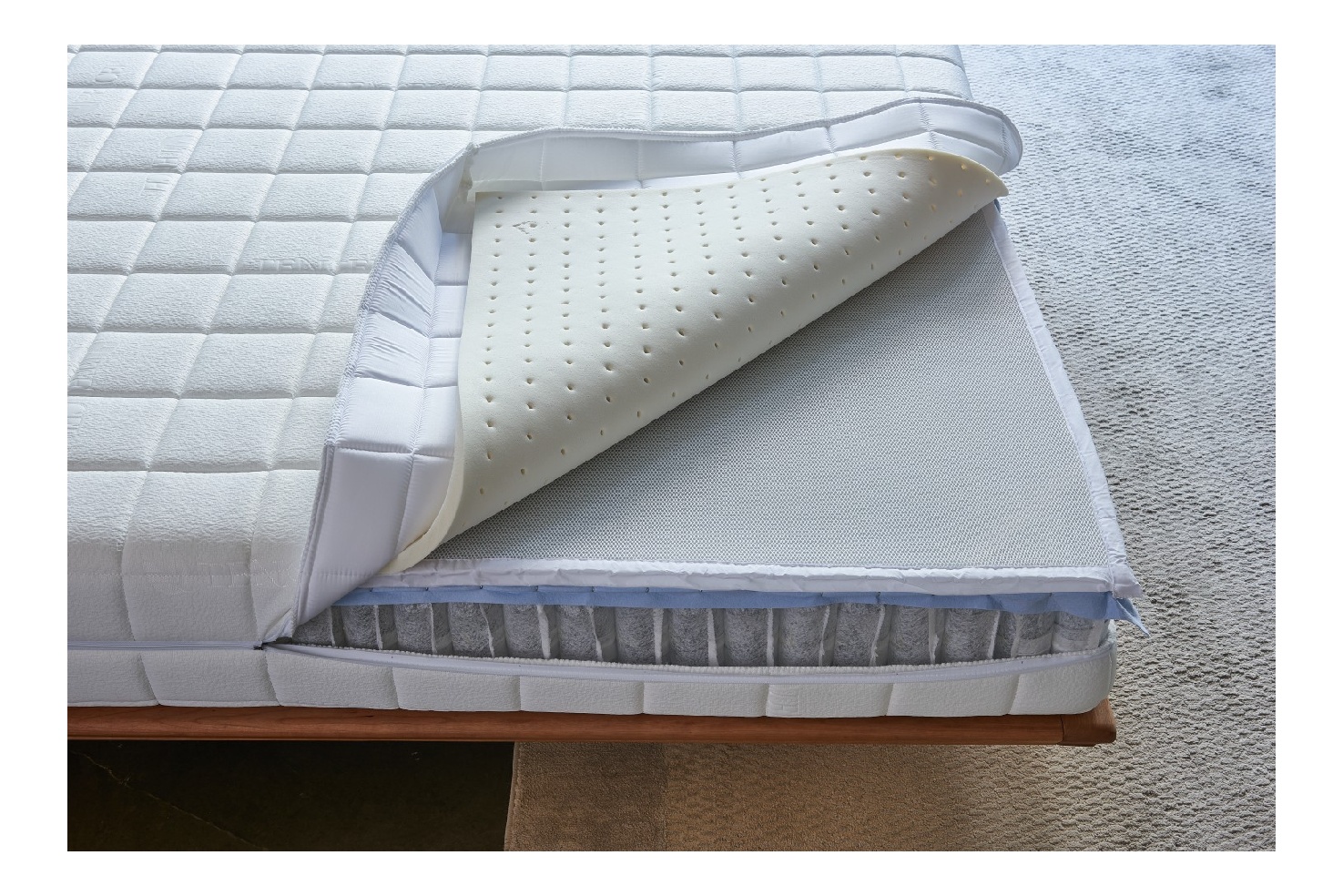 High-density foam resilience and quality testing in mattress manufacturing